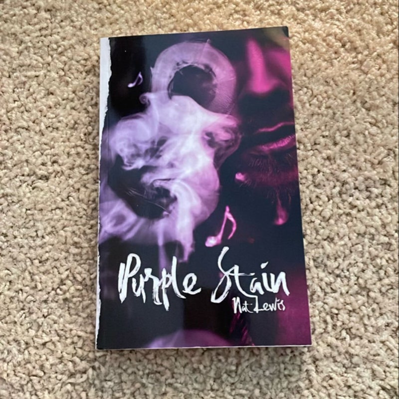 Purple Stain (Cardiff Rainbow Book 1) (Romance Me Book Box edition signed by the author)