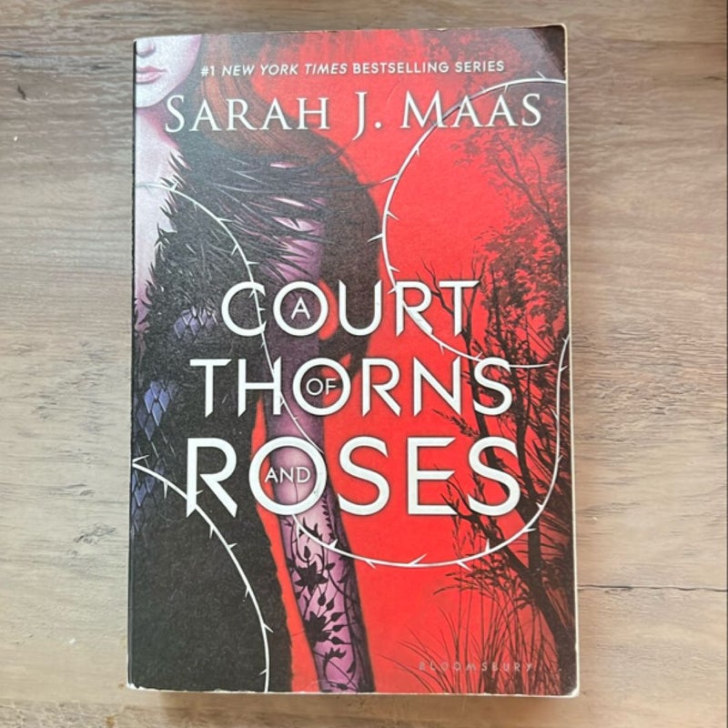 A Court of Thorns and Roses Original Cover Art OOP