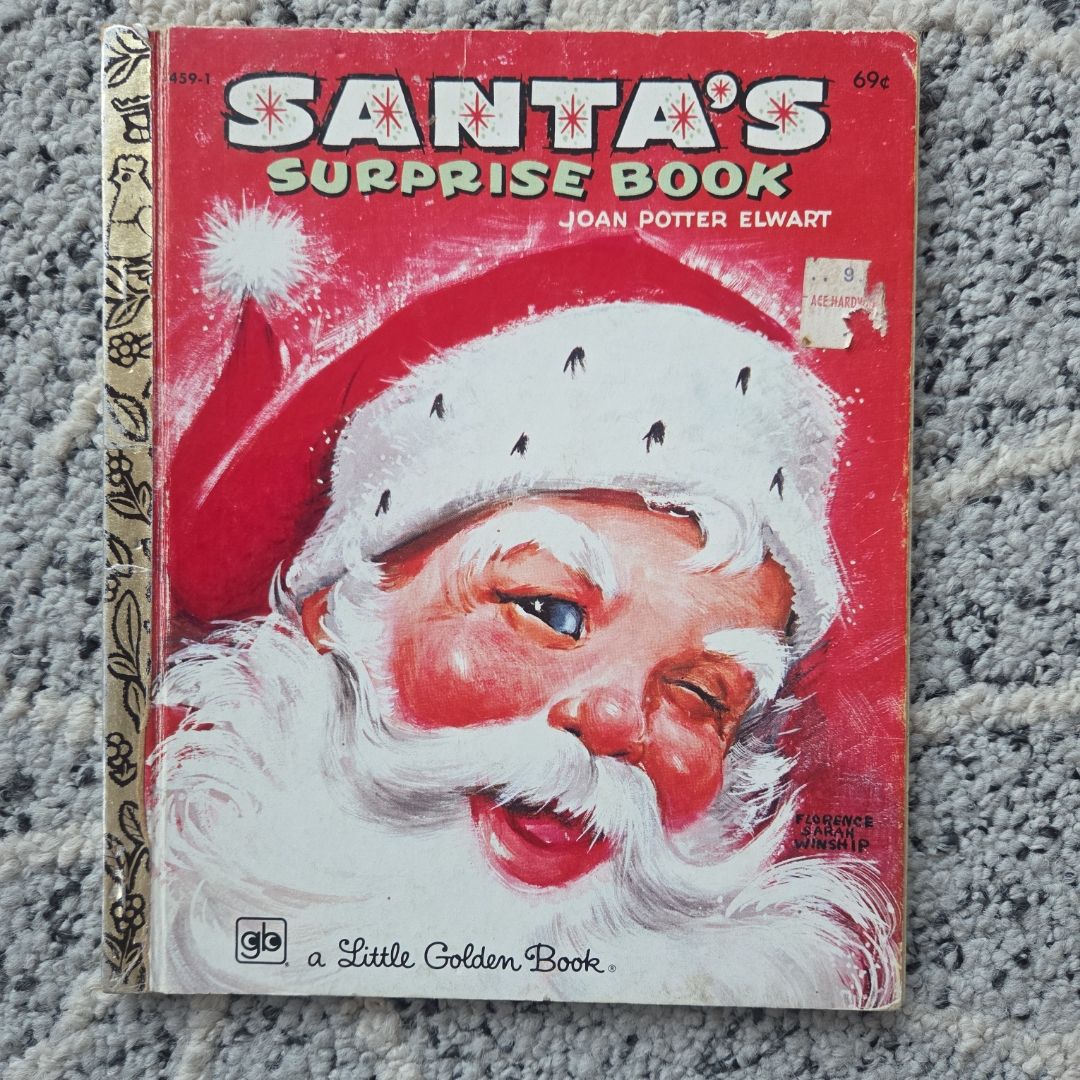 A Little Golden Book Santa's Surprise Book