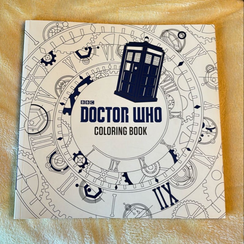 Doctor Who Coloring Book