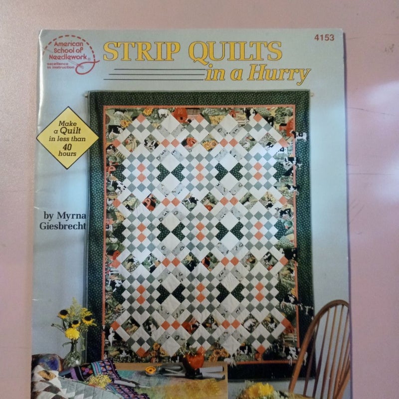 Strip Quilts in a Hurry