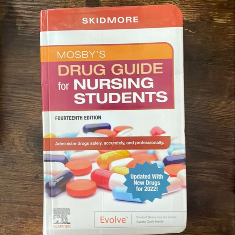 Mosby's Drug Guide for Nursing Students with 2022 Update