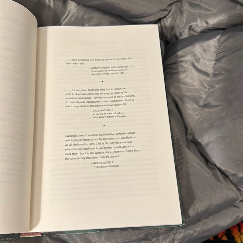 Baseball A Literary Anthology