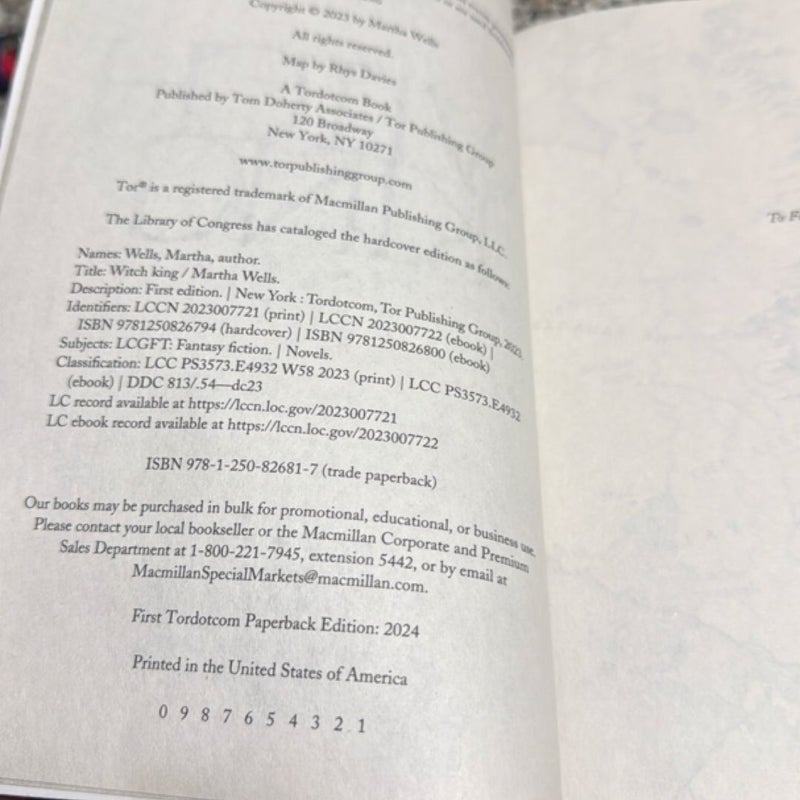 Witch King First Edition  