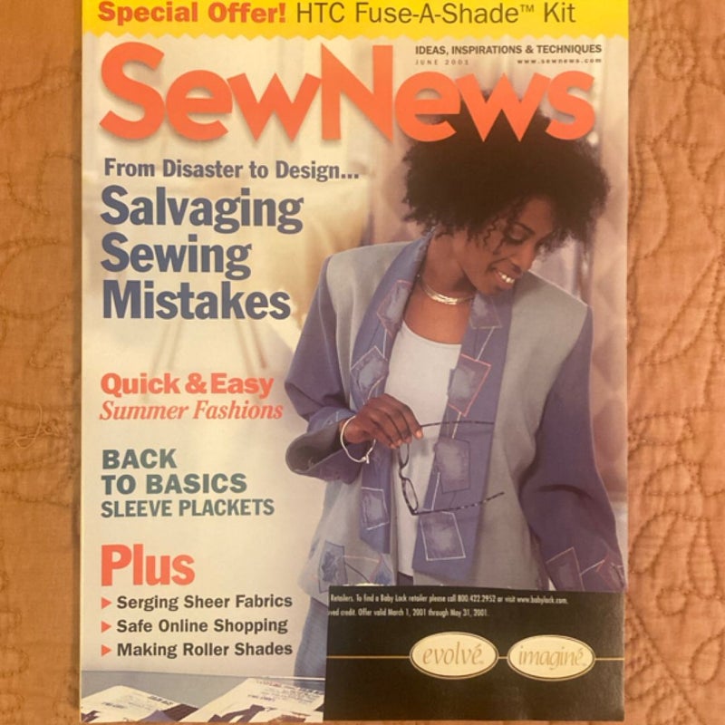 Sew News Magazine (June 2001)