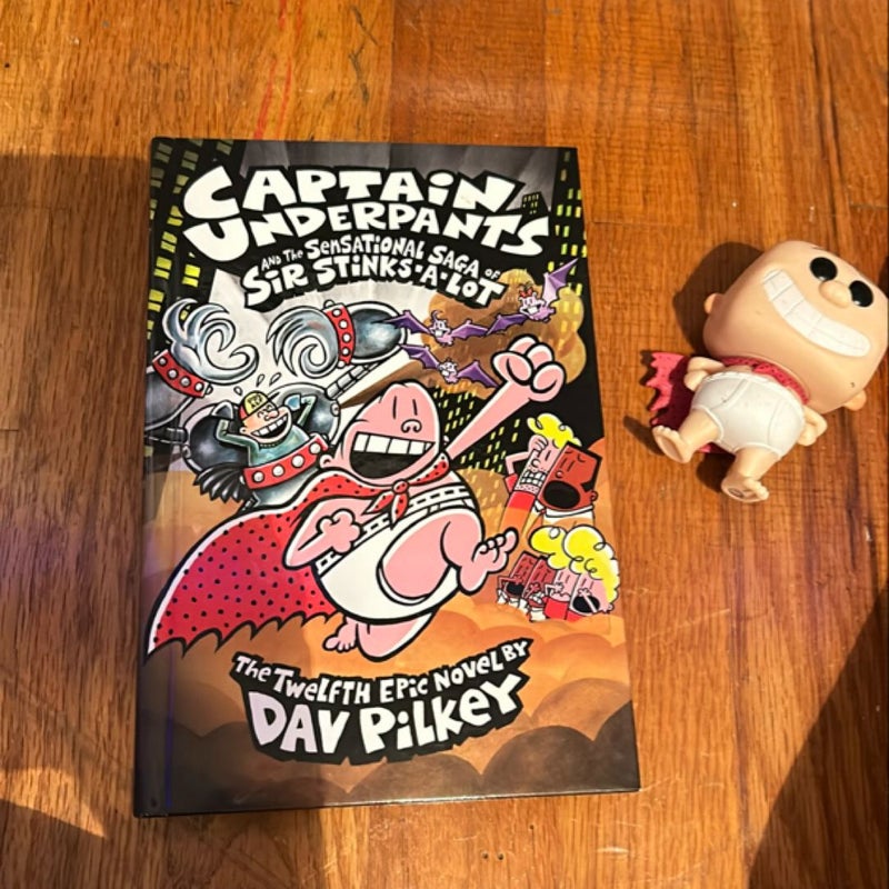 Captain Underpants and the Sensational Saga of Sir Stinks-a-Lot