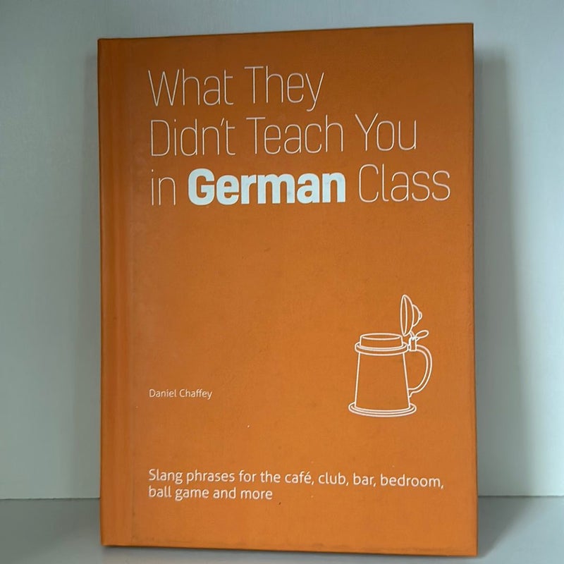 What They Didn't Teach You in German Class