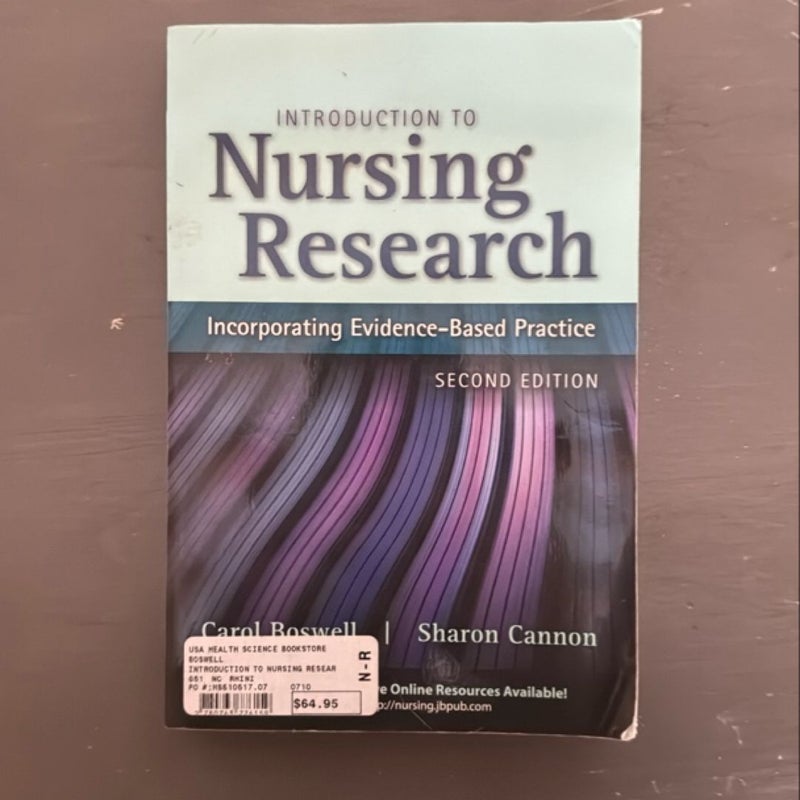 Introduction to Nursing Research