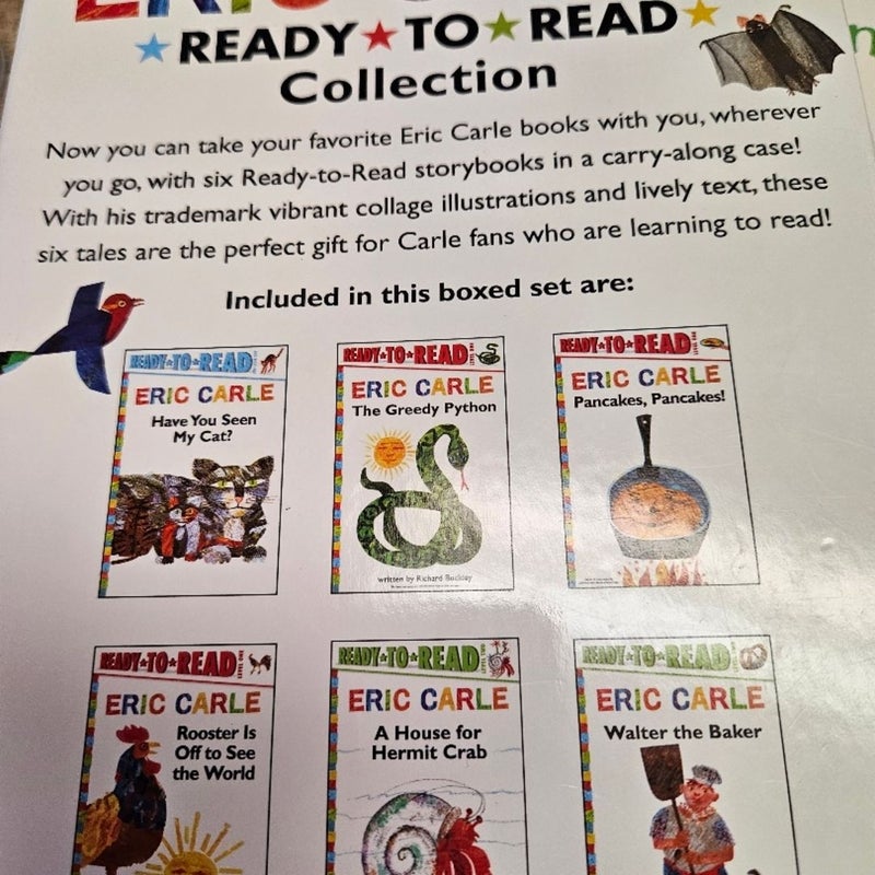 Eric carle set in box 6 books ready to read