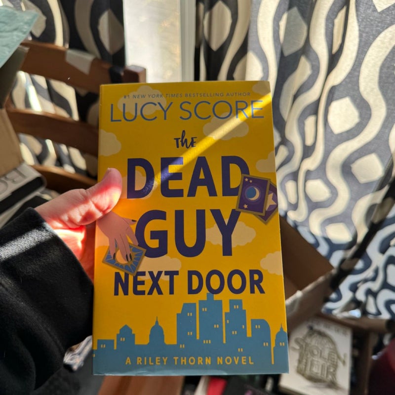 Dead Guy Next Door Series Special Edges SIGNED BOOK PLATES ATTACHED