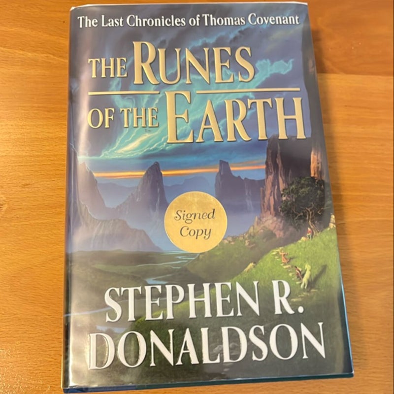 The Runes of the Earth - Signed Hardcover