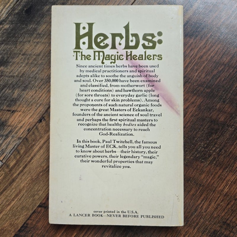 Herbs The Magic Healers