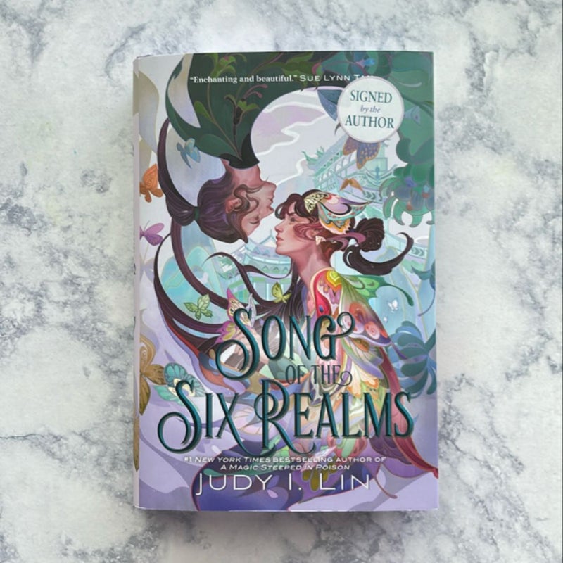 Signed Waterstones Song of the Six Realms