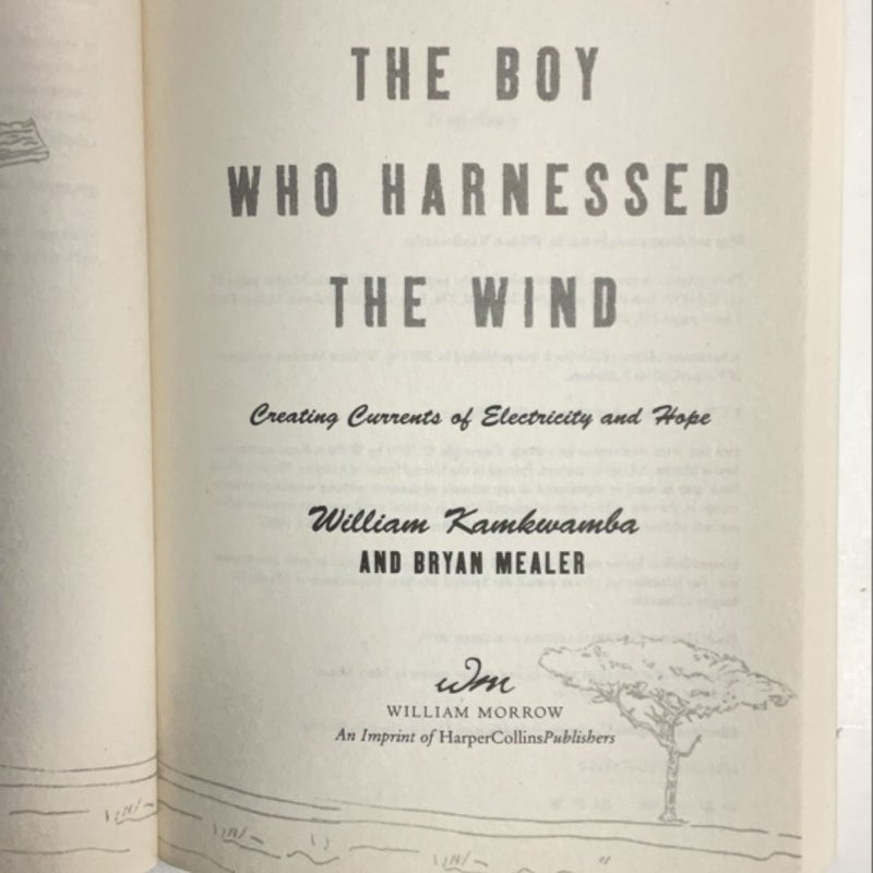 The Boy Who Harnessed the Wind