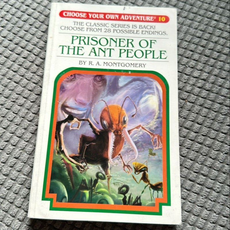 Prisoner of the Ant People: choose your own adventure