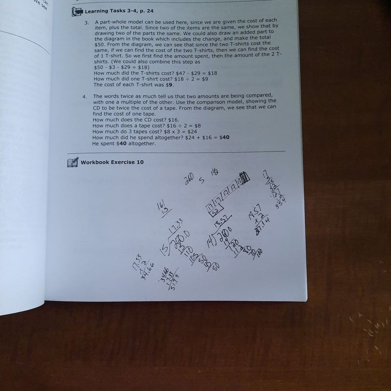 Primary Mathematics 5A Home Instructor's Guide