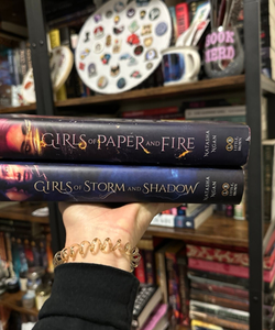 Girls of Paper and Fire books 1&2