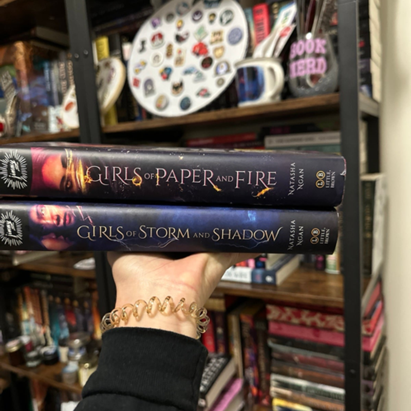 Girls of Paper and Fire books 1&2