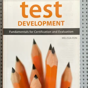 Test Development