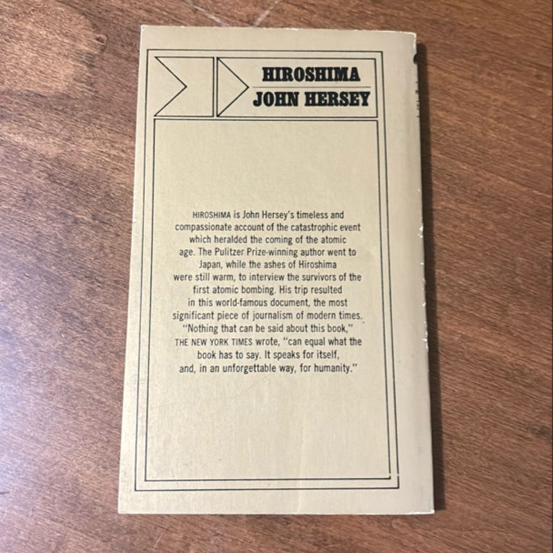 1946 hiroshima by john hersey by John hersey, Paperback | Pangobooks