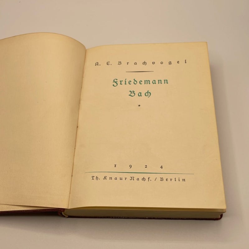 Friedemann Bach