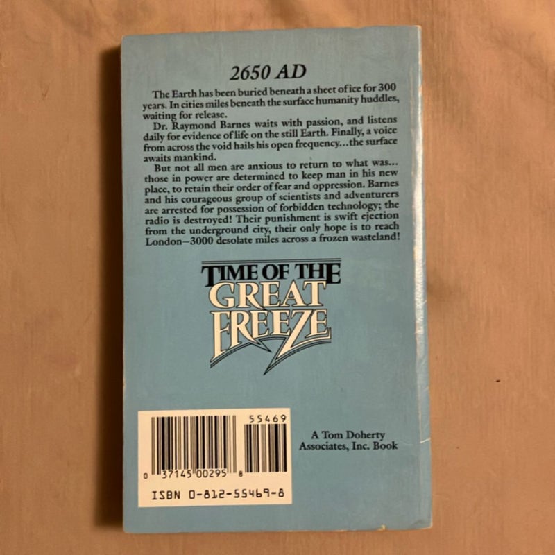 Time of the Great Freeze