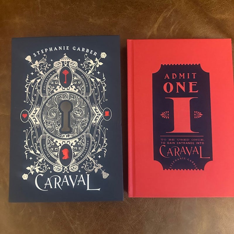 Caraval collectors edition signed by stephanie garber oop