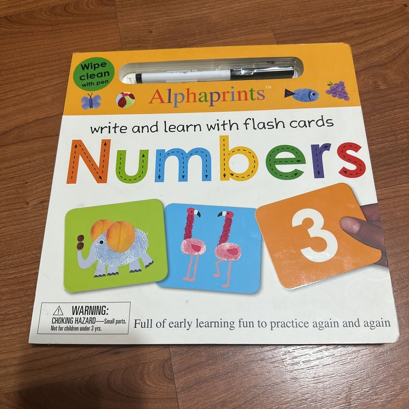 Alphaprints Write and Learn Numbers