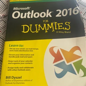 Outlook 2016 for Dummies