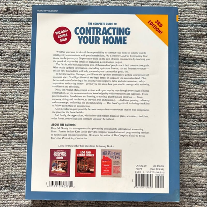 Complete Guide to Contracting Your Home