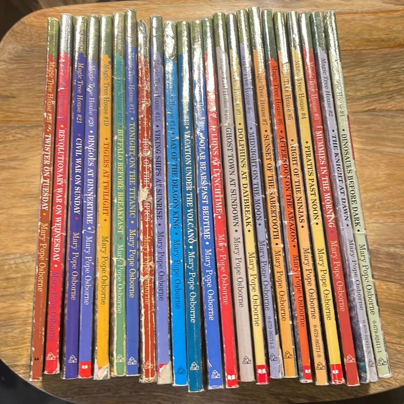 23 books: MAGIC TREE HOUSE series