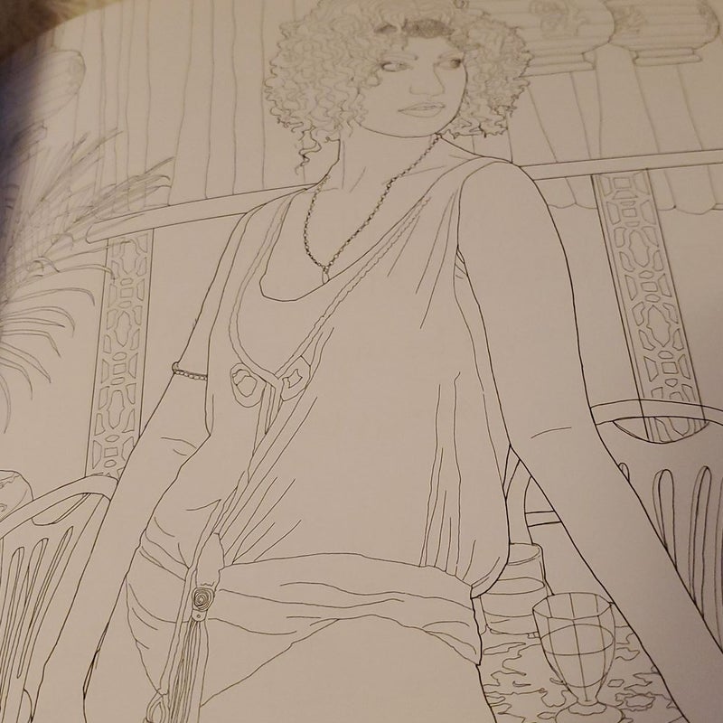 Downton Abbey: the Official Coloring Book 