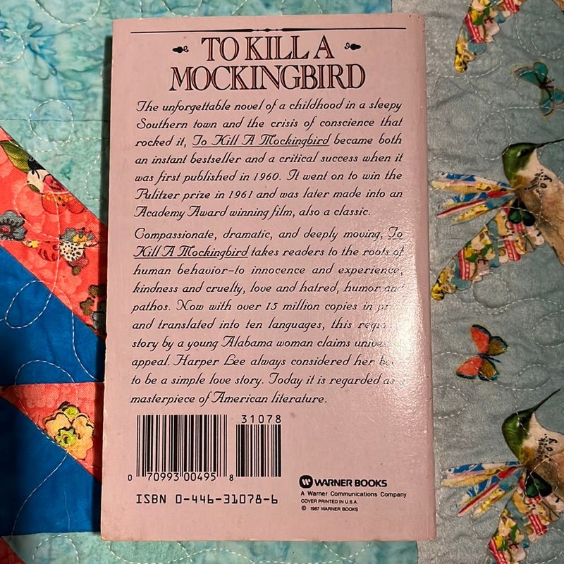 To Kill a Mockingbird