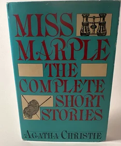 1985 MISS MARPLE; THE COMPLETE SHORT STORIES Hardcover Book by AGATHA CHRISTIE