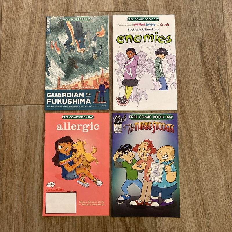 Set of 24 Comics for Kids