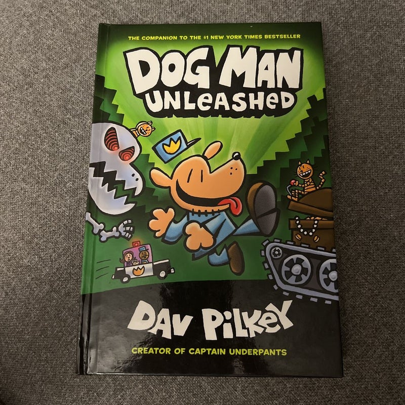 Dog Man Unleashed by Dav Pilkey Hardcover Pangobooks