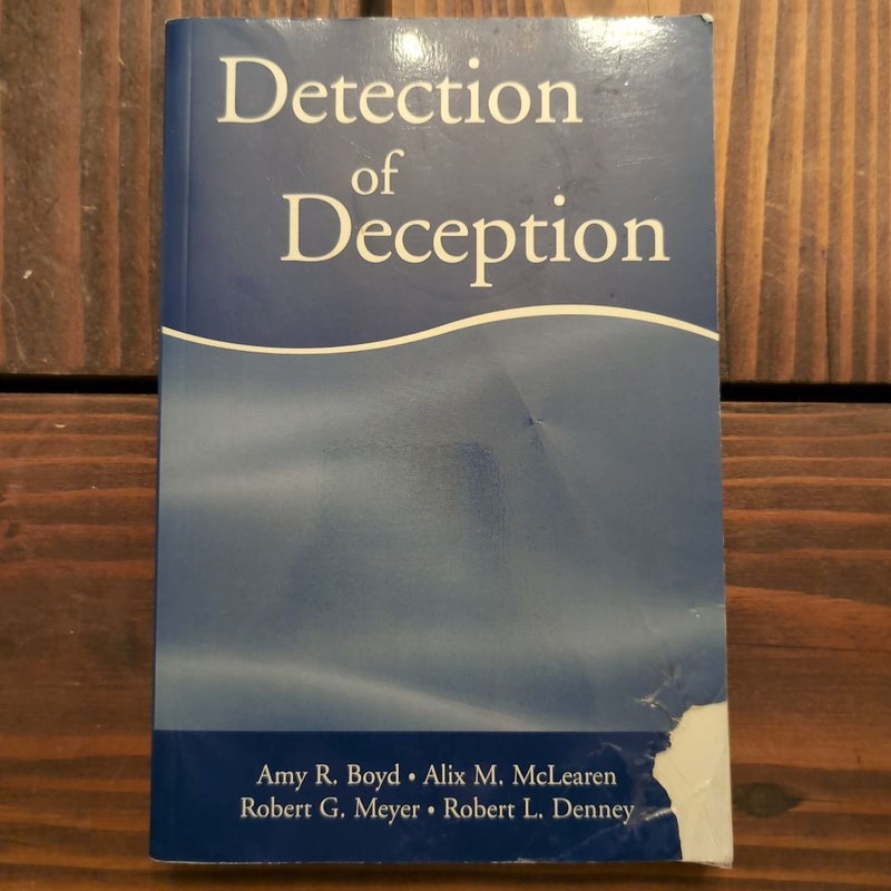 Detection of Deception