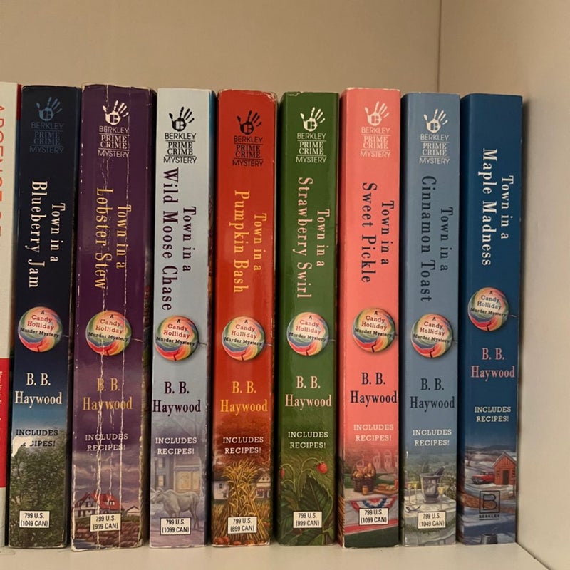 Candy Holliday Mystery Complete series bundle 1-8
