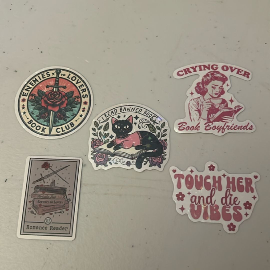 Bookish Sticker Pack by Item # TS7, Paperback | Pangobooks