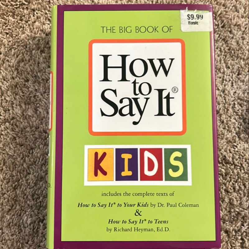 How to Say It to Kids