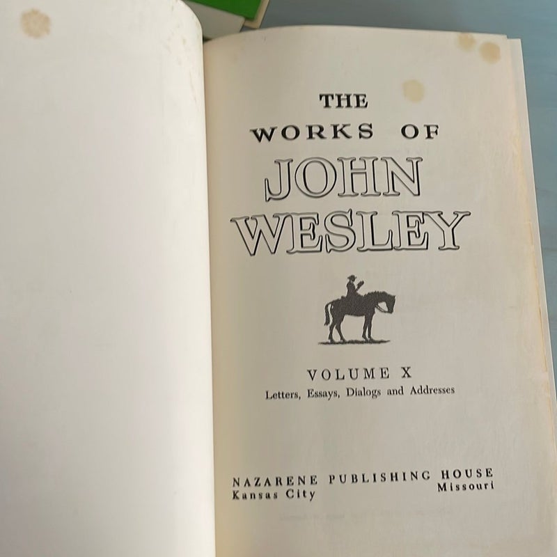 The Works of John Wesley Volume X