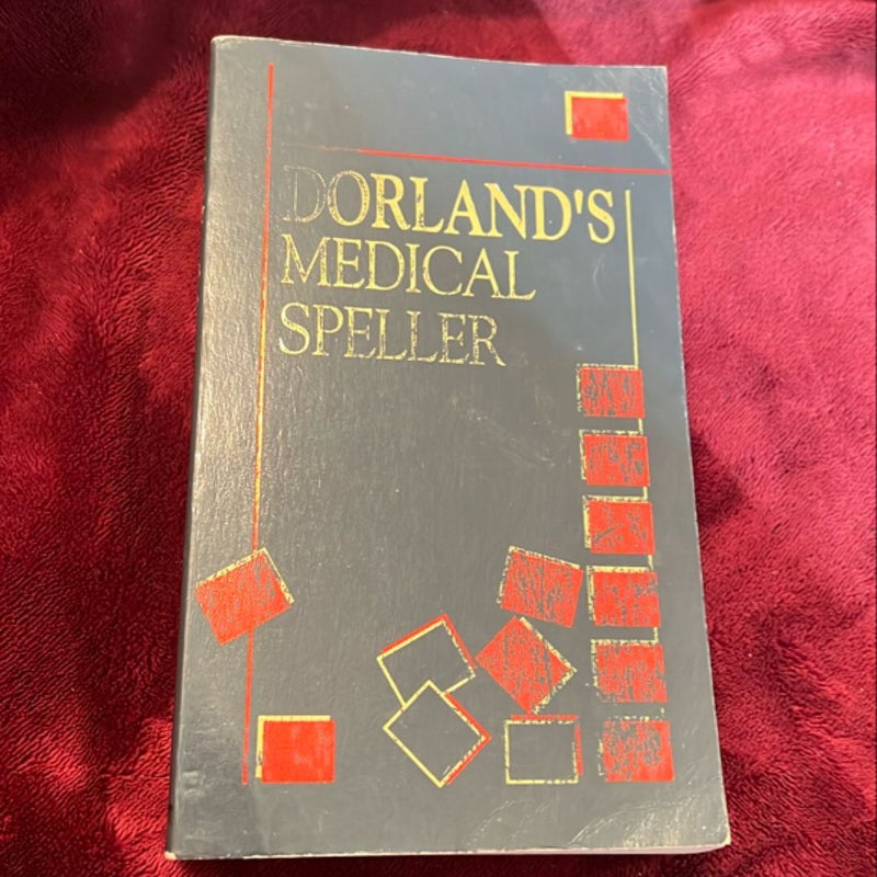 Dorland's Medical Speller