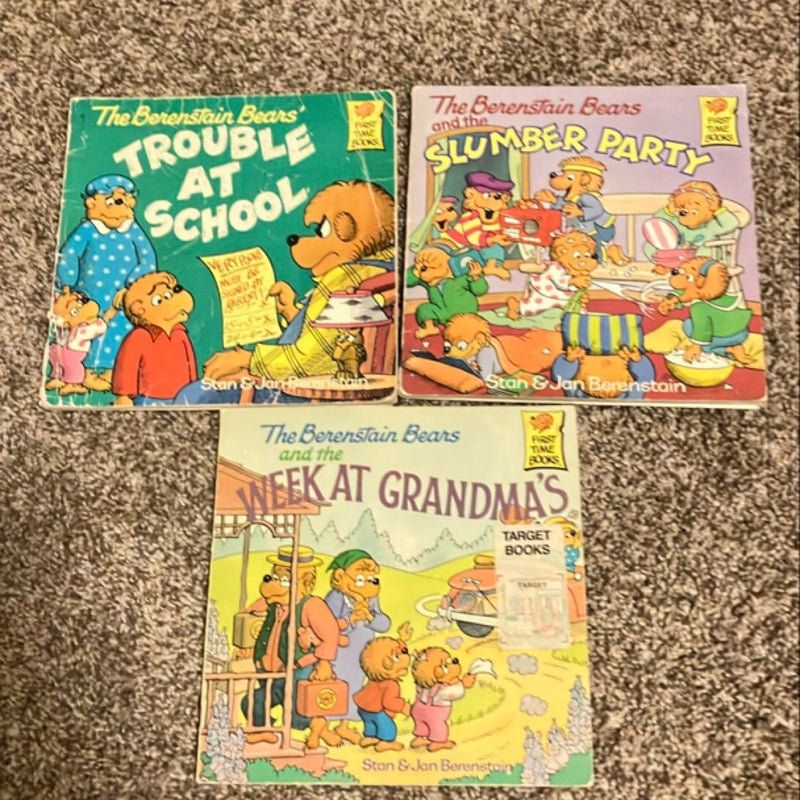 Berenstain Bears 3-Book Bundle