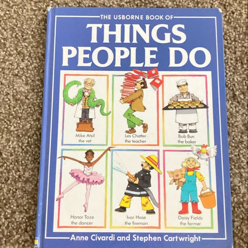 Things People Do