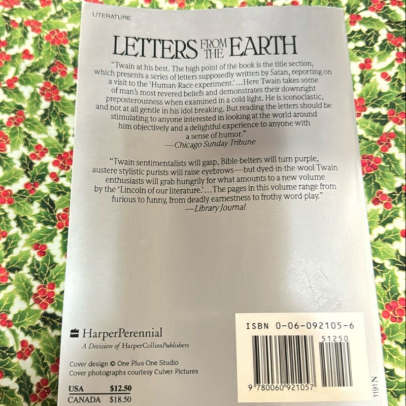 Letters from the Earth