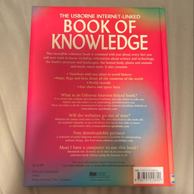 The Usborne Internet-Linked Book of Knowledge