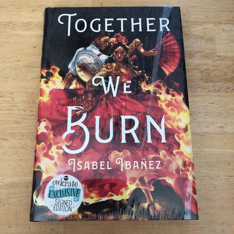 Tonight We Burn - Owlcrate Signed Exclusive