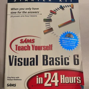 Sams Teach Yourself Visual Basic 6 in 24 Hours