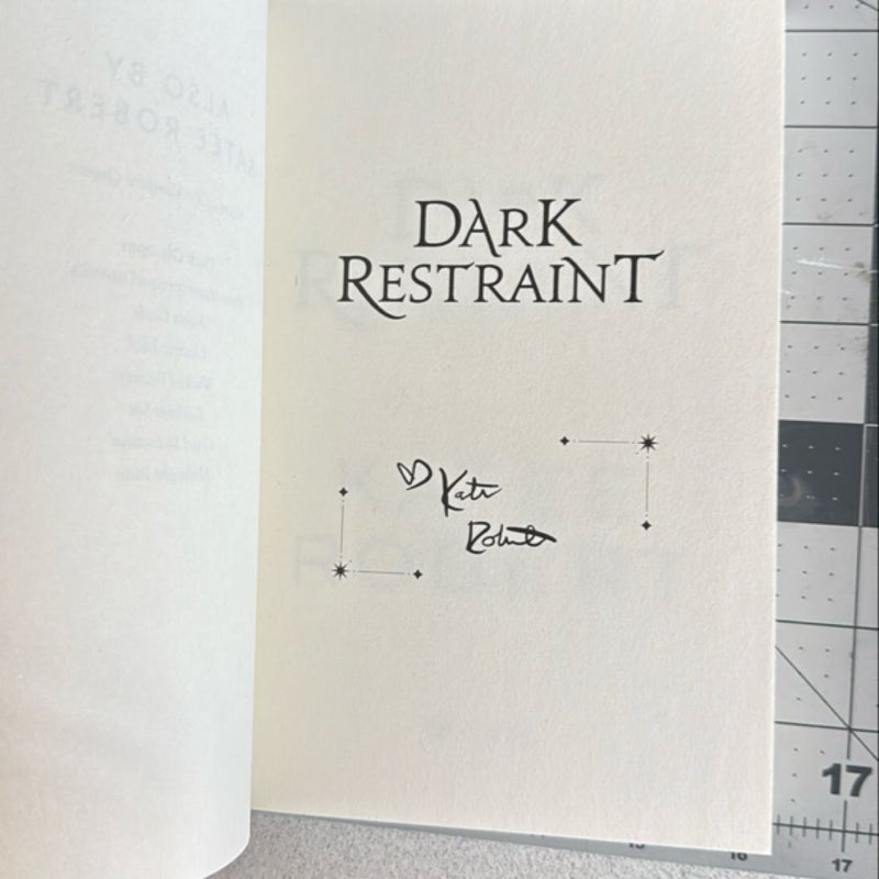 Dark Restraint Barnes and Noble Exclusive Edition with art card