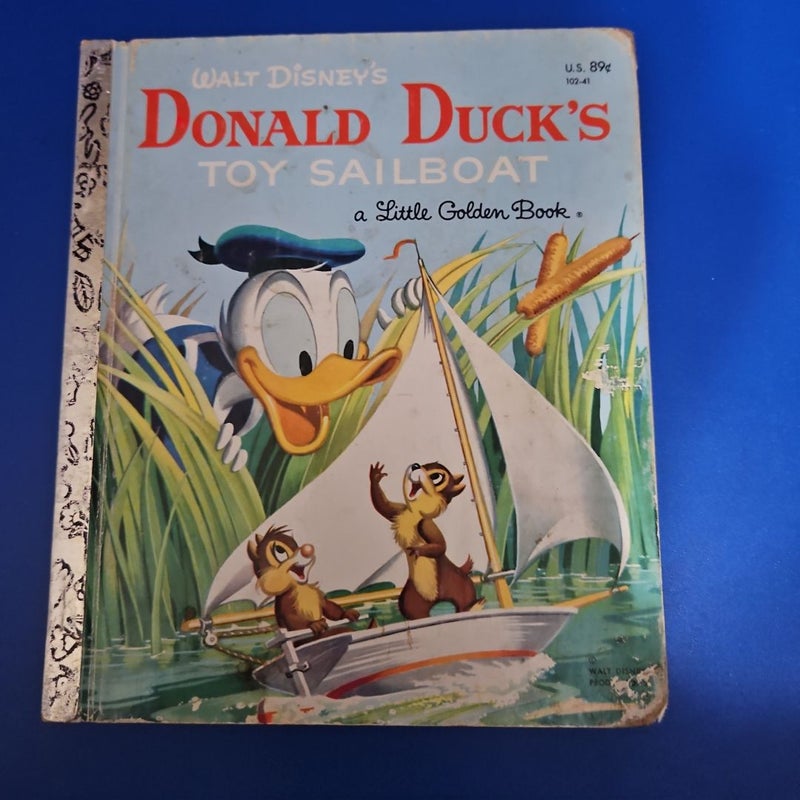 Walt Disney's Donald Duck's Toy Sailboat